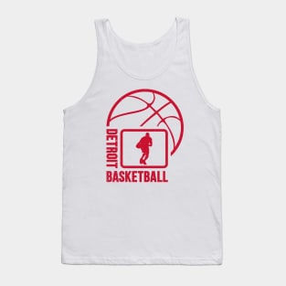 Detroit Basketball 02 Tank Top